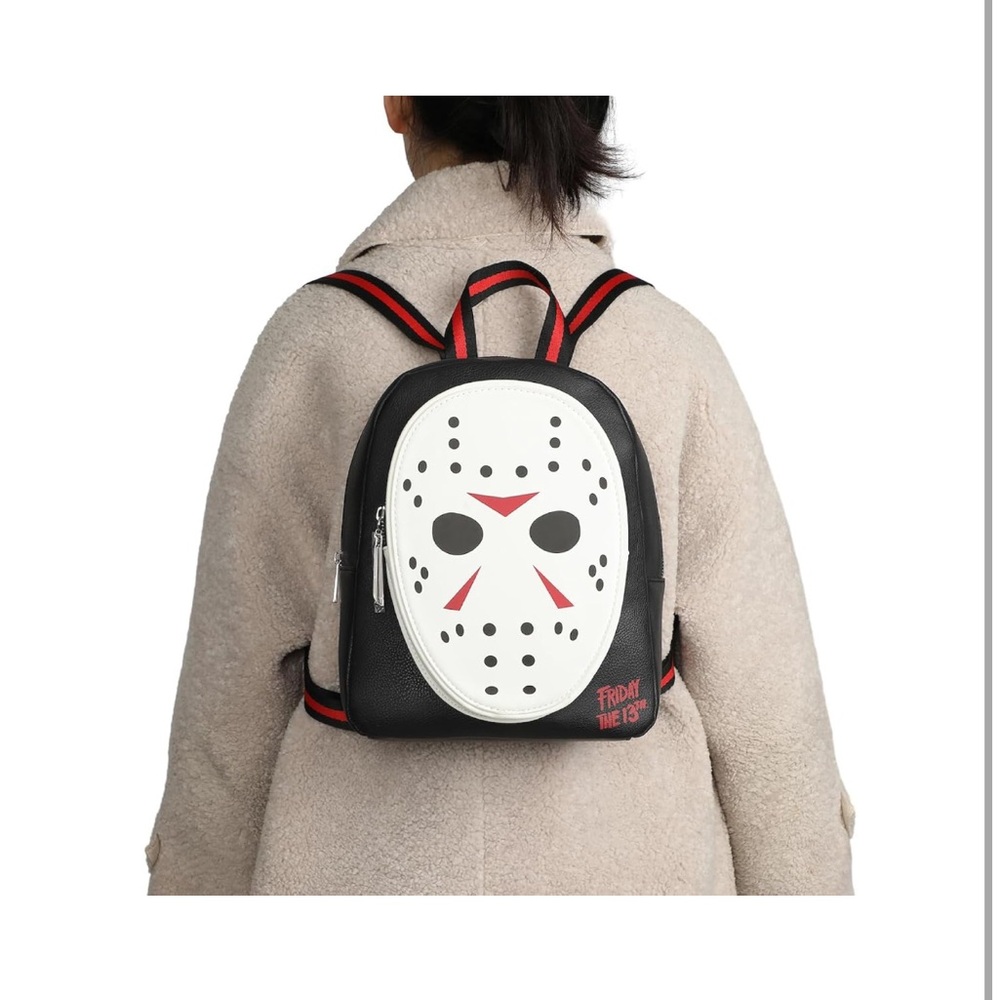 MEMORIAL DAY SALE New Friday the 13th Jason Glow In The Dark Backpack and wallet